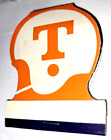 Vtg 1979 UT Tennessee Vols Football Helmet Schedule Johnny Majors UABank Matches