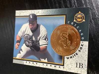 Frank Thomas 1998 Pinnacle Mint Bronze Medallion Chicago White Sox Card #22 - Image 1 of 2