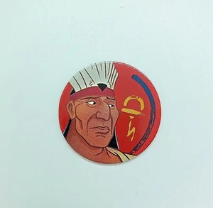 1995 Canada Games * Pocahontas * Pog * #75 Pogs. Disney VG + condition ! - Bild 1 von 2