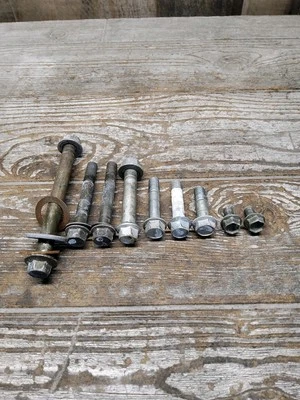 2002 02 98-03 Suzuki TL1000R TL1000 amortiguador trasero pernos de suspensión Foto 1 de 4