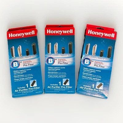 Honeywell Household Gas And Odor Reducing Replacement Pre-Filter B-Plus Lot of 3 - Image 1 of 3