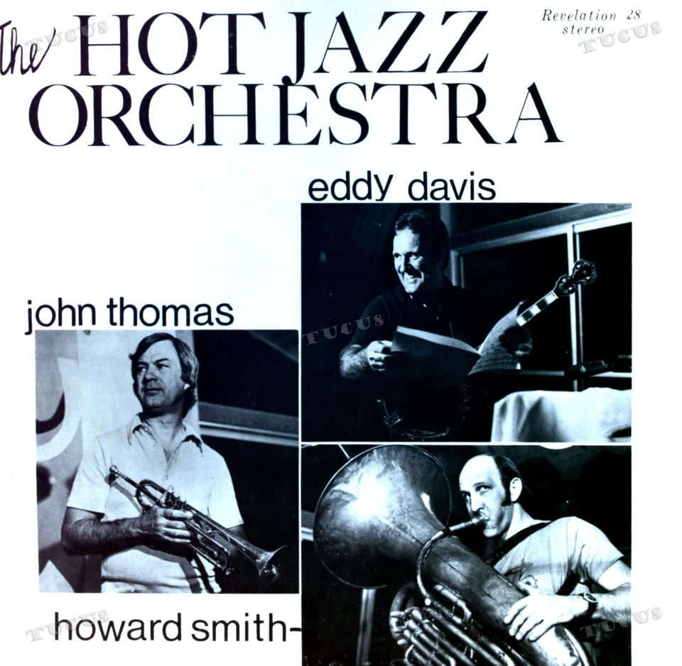 The Hot Jazz Orchestra - The Hot Jazz Orchestra LP (VG+) Revelation 28 '* - Image 1 of 1