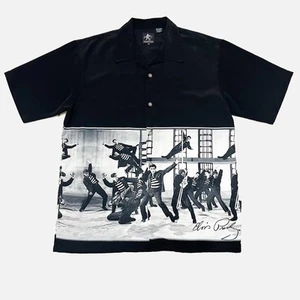 Elvis Presley Jailhouse Rock Button Down Dragonfly Clothing Shirt Size XL - Picture 1 of 5