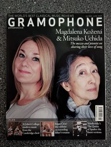 Gramophone magazine June 2025 Magdalena Kozena & Mitsuko Uchida - Picture 1 of 1