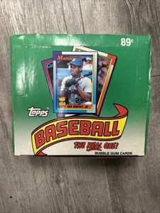 1990 Topps Baseball MLB Cello/Jumbo (24) Sealed Pack Box Rc's Hofers FRESH!! - Picture 1 of 1