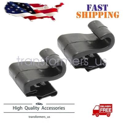 2x Clip de gancho para parasol de puerta para Chrysler Pacifica Voyager 2017-2022 5XR76DX9AA Foto 1 de 4