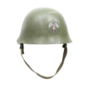 M59/85 Serbian Helmet With Liner - MILITARY SURPLUS - Picture 1 of 3