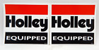 **Lot of 2** Pair Decal Stickers Holley Carb Holley Carburetor Racing Race Car