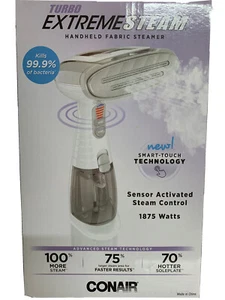 Conair, Turbo Extreme Steam - Vaporizador de tela de prendas con sensor táctil de mano - Imagen 1 de 7