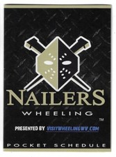 2012-13 Wheeling Nailers ECHL Hockey Schedule !!! Dick's Sporting Goods
