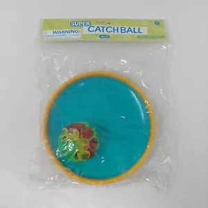 Super Catch Ball 3 Piece Paddle Backyard Game Toss Throw Outdoor Sports Summer - Picture 1 of 6