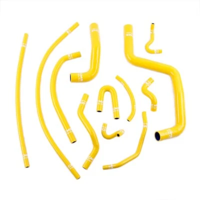 Yellow Silicone Radiator Hose Kit For 1994-01 Honda Acura Integra GS/LS/RS B18B1 - Image 1 of 4
