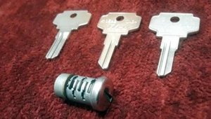 *LOST KEY? I WILL MAKE YOU 3 NEW KEYS IF YOU SEND ME YOUR L-300 LOCK CYLINDER!* - Picture 1 of 3