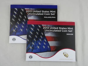 2013 P & D US Mint Set Uncirculated 28 Coins OGP Original Mint Packaging - Picture 1 of 6