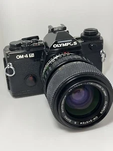 [Exc+5] Olympus OM-4Ti Black SLR Film Camera  Lens 35-70mm f4  From JAPAN - Picture 1 of 24