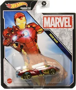 Hot Wheels Character Cars - Marvel Iron Man (BBHHB94) - Picture 1 of 1