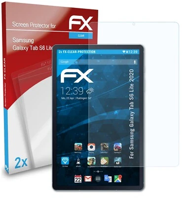 atFoliX 2x Película Protectora para Samsung Galaxy Tab S6 Lite 2020 transparente - Imagen 1 de 4