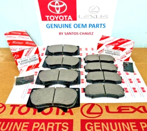 2007-2014 Toyota FJ Cruiser Front & Rear Brake Pads GENUINE OEM PART - Picture 1 of 5