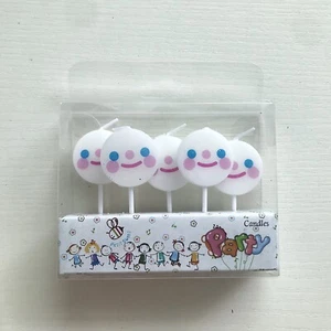 Velas cara feliz velas de cumpleaños para niños velas de fiesta para todas las edades 5 piezas - Imagen 1 de 2
