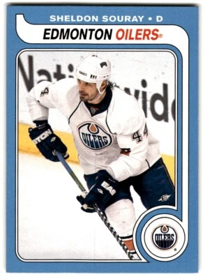 2008-09 O-Pee-Chee '79-80 Retro Sheldon Souray #11 Edmonton Oilers - Image 1 of 2