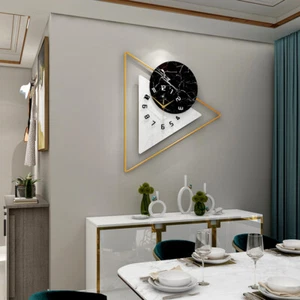 Large Wall Clock Oversized Living Room Silent Decorative Modern Home Big Office - Picture 1 of 12