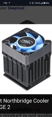 Deepcool Nbridge 2  chipset CPU heatsink cooling - Image 1 of 4