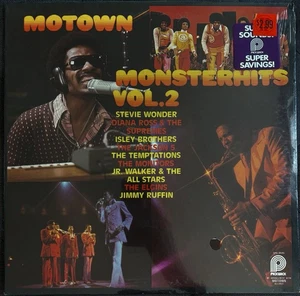Motown Monster Hits Vol. 2 Vinyl LP New Sealed 1976 Compilation Hype Sticker - Picture 1 of 2