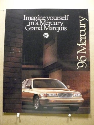 Mercury Grand Marquis LS GS 1996 folleto de ventas 12 páginas Foto 1 de 4