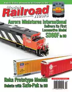 MODEL RAILROAD NEWS MAGAZINE | APR 2023 | AURORA MINIATURES - Picture 1 of 1