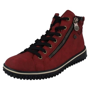Mujer Rieker-Tex Cremallera Doble Botines Z4263 - Imagen 1 de 19