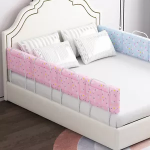 Baby Bed Rail Guard Safety Side Railing Guard Soft For Single Bed - Picture 1 of 24