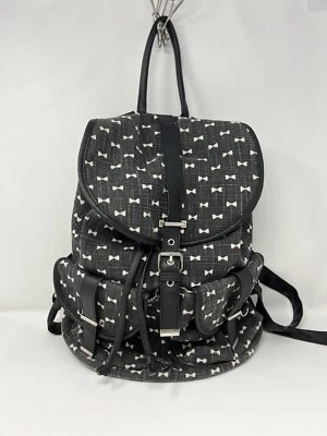 MUDD Mochila Bolso de Viaje Cartera BOHO Pajarita Libro Escolar Cierre a Presión con Cordón Foto 1 de 4