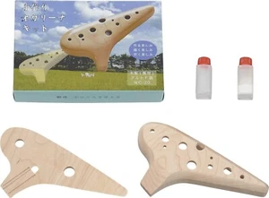 OCARINA zen-On WOODEN Ocarina Kit WO-20 Alto F Made in Japan - Picture 1 of 5