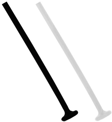 Ohr Lippen Piercing Schmuck SET 2x Teflon Labret 1,2mm in 30mm Länge kürzbar - Bild 1 von 2