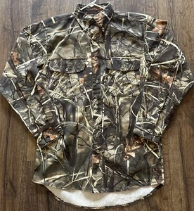 New Browning Wasatch Long Sleeve Button Up Advantage Max 4 HD Camo Shirt Size S - Picture 1 of 8