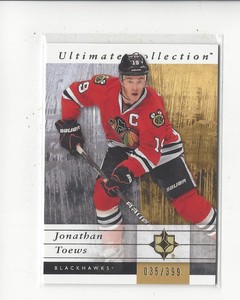 2011-12 Ultimate Collection #13 Jonathan Toews Blackhawks /399 
