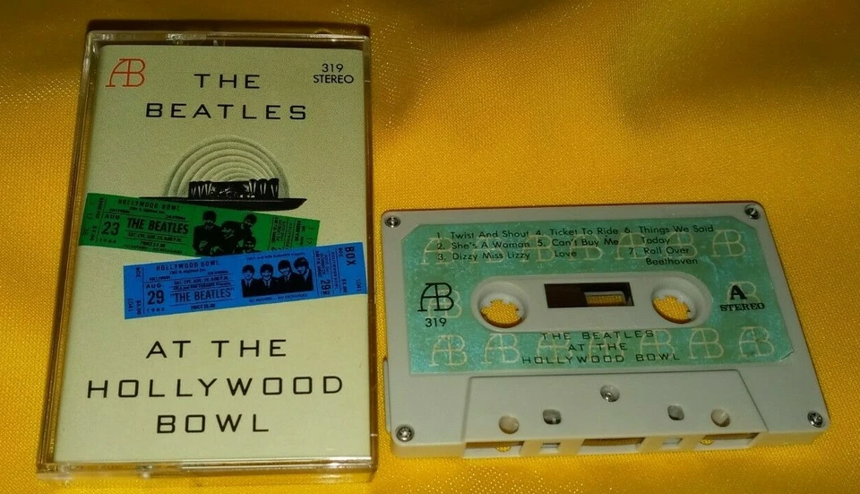Rare The Beatles Live At The Hollywood Bowl AB - CASSETTE (319 STEREO) - Image 1 of 1