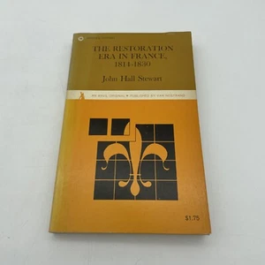 The Restoration Era in France John Hall Stewart 1968 - Picture 1 of 12