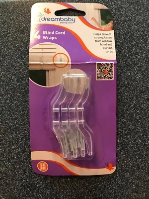 Envoltórios para cabos cegos de segurança infantil DREAMBABY - Imagem 1 de 4
