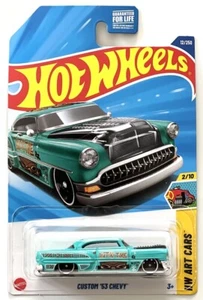 HOT WHEELS CUSTOM ‘53 CHEVY HW ART CARS NEW 2025 - Picture 1 of 1
