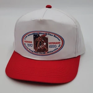 De colección 37º Anual Gun Show & Flea Market Hillsville Virginia VFW Gorra Snapback - Imagen 1 de 9