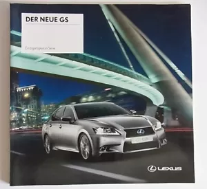 Lexus GS (GS450H / GS250) Prospekt / Brochure 2012 deutsch / german - Bild 1 von 5