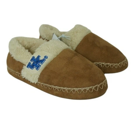 University of Kentucky UK Wildcats Slippers Shoes Small 5-6 Sherpa Cozy Warm New Cover