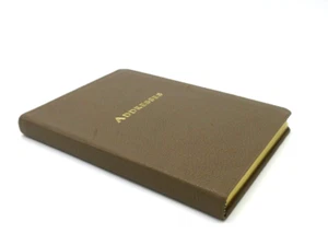 Adressbuch Schreibtisch Größe 5x7" Leder Softcover grafisches Bild AEON Stone 75 $ - Bild 1 von 11