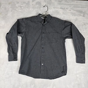Ariat Pro Series Shirt Mens Small Cotton Blend Plaid Western Style Long Sleeve - Picture 1 of 11