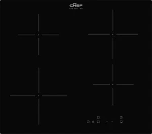 Chef 60cm 4 Zone Black Induction Cooktop CHI644BC - Picture 1 of 3
