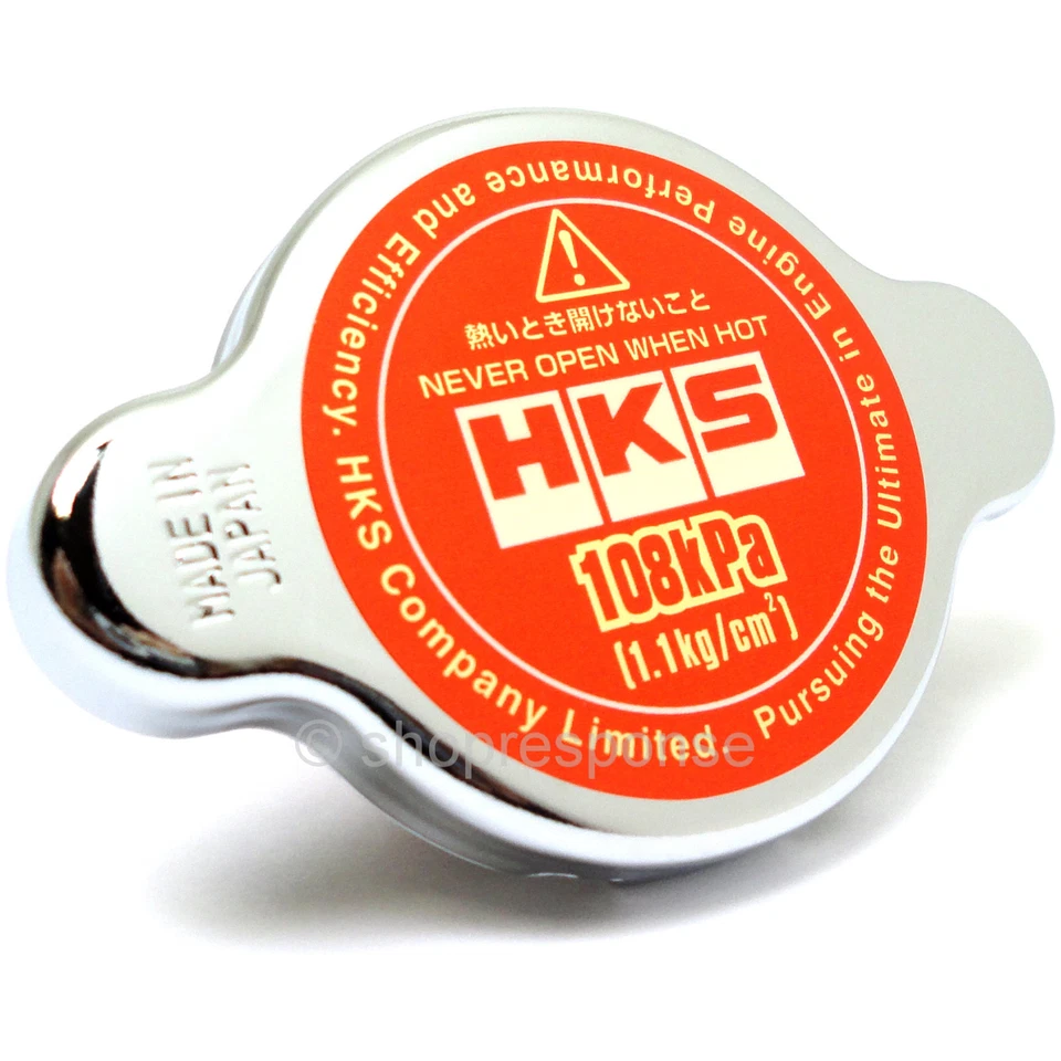 HKS 15009-AK004 Limited Edition Radiator Cap S Type Red Genuine JAPAN - Image 1 of 2
