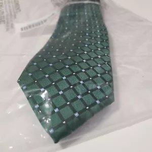 Club Room Cuello Hombre Corbata Hunter Verde Vinculado Neat Skinny Slim Silk - Imagen 1 de 3