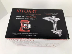 Kitoart Mixer Meat Grinder Attachment For KitchenAid Stand Mixer- Brand New! - Picture 1 of 11