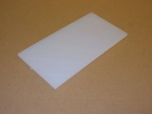 1 mm Nylon6 extruded sheet 300 mm x 200 mm engineering-wear strips-shims-etc - Picture 1 of 3